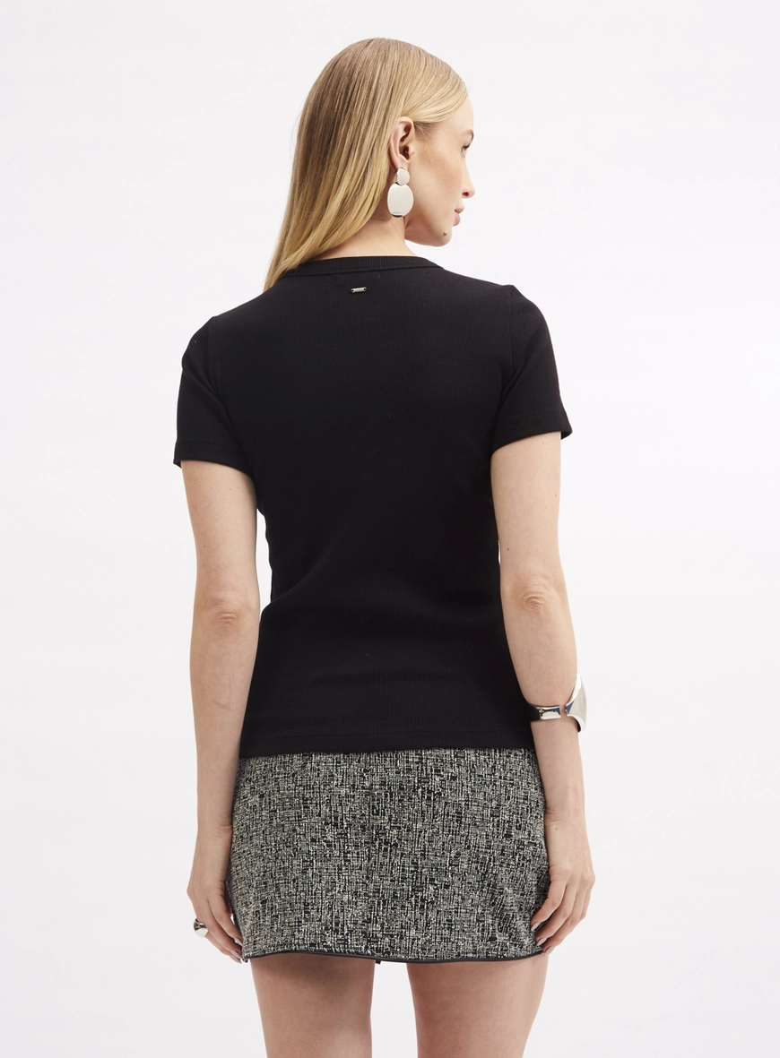 Camiseta Small Estampada Preto 3