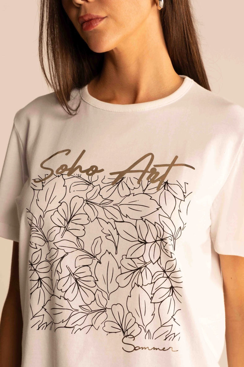 Camiseta Estampada Off Shell 2