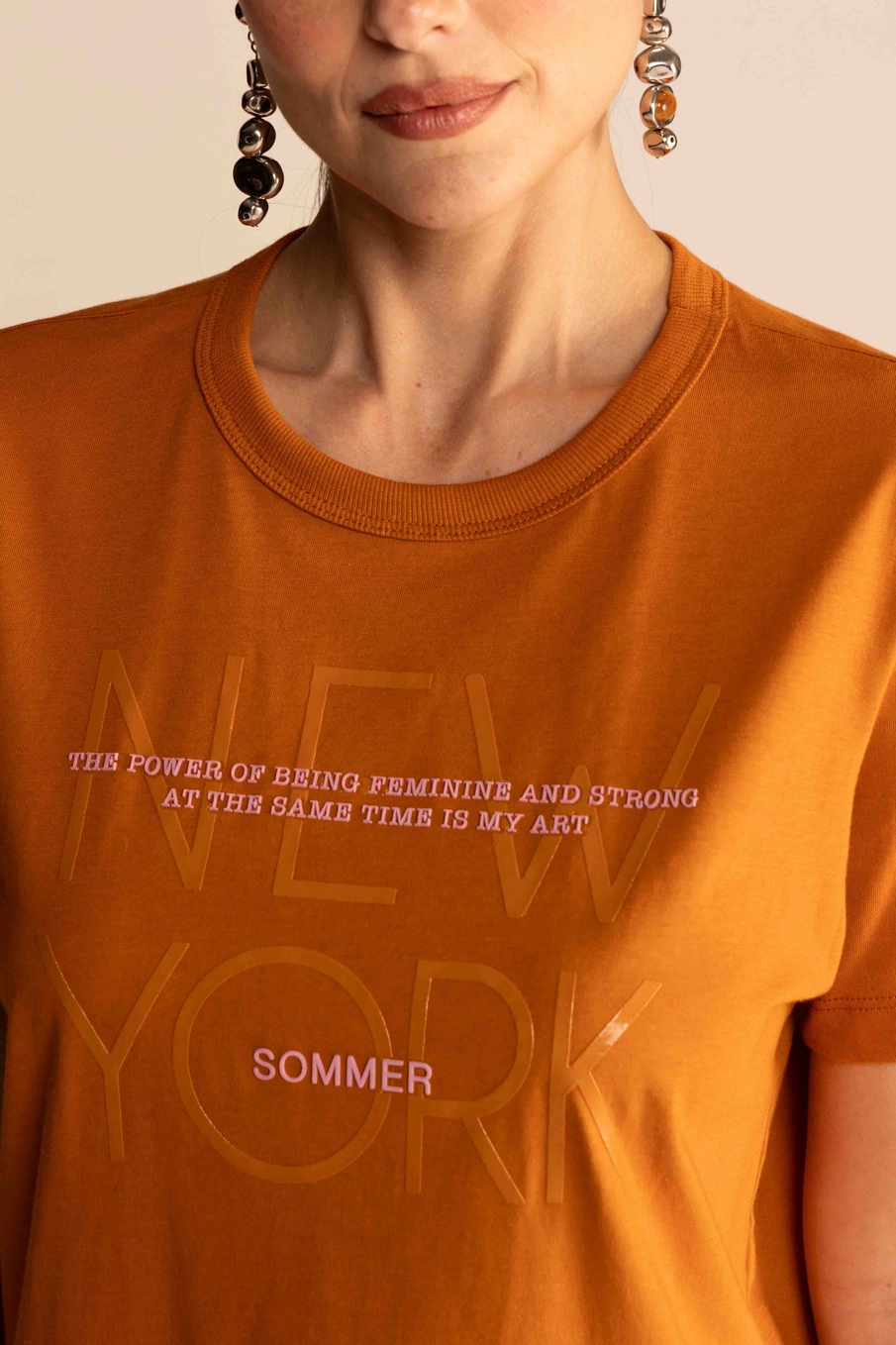 Camiseta New York Marrom 2