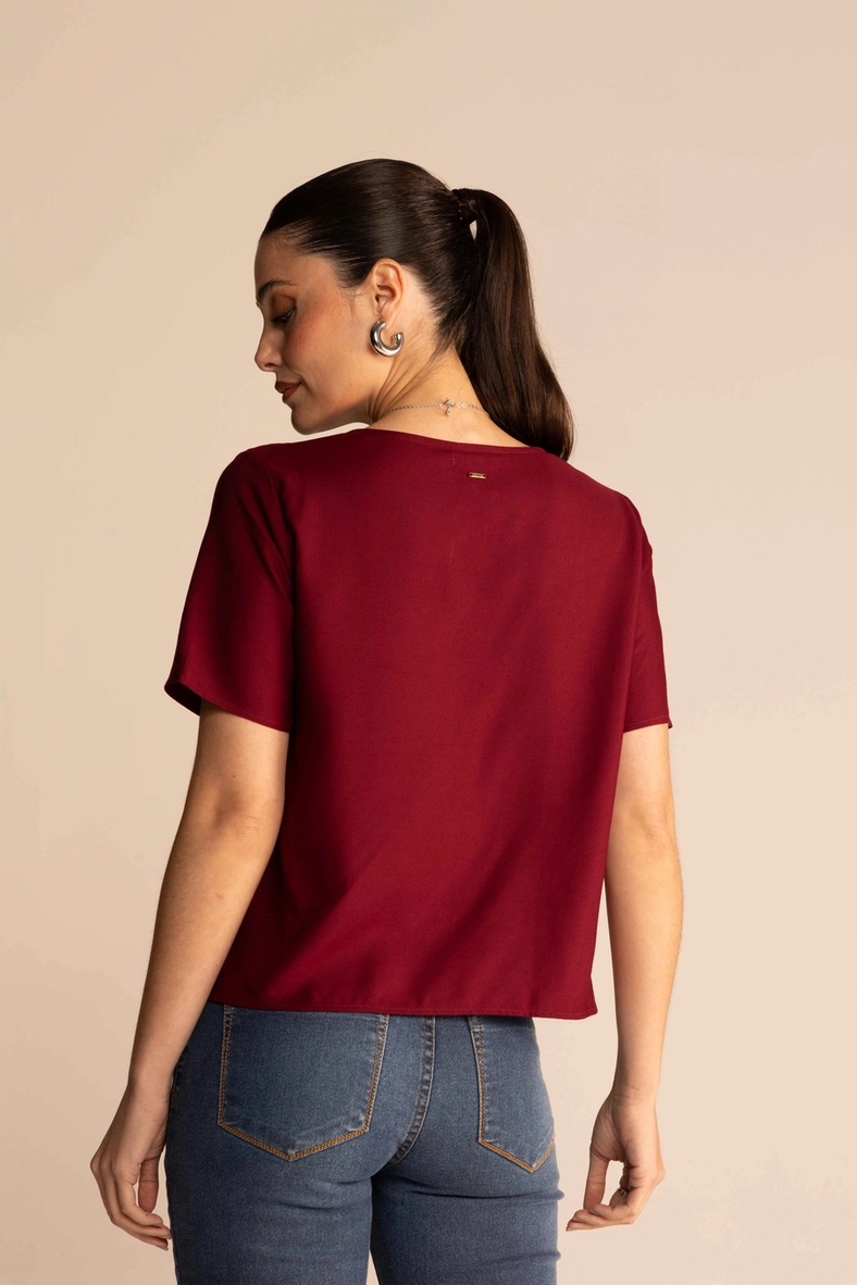 Camiseta Sommer Bordô Bloodstone 3