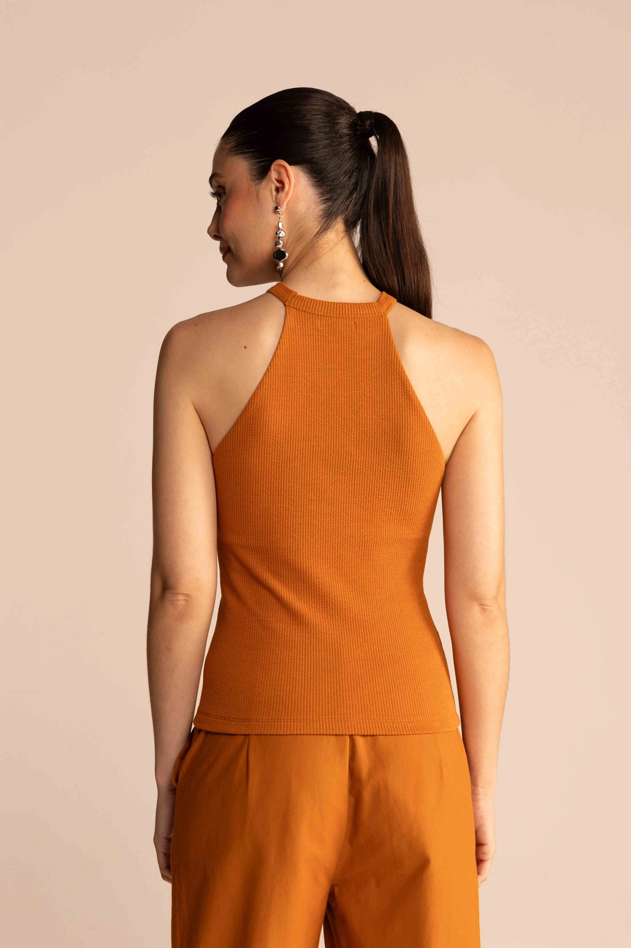 Regata Halter Marrom 3