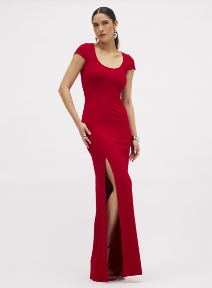 Vestido Canelado