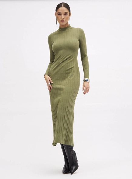Vestido Canelado