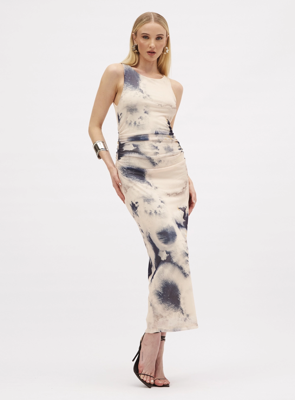 Vestido Tule Estampado Estampados 2