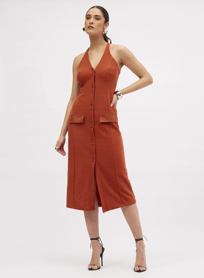 Vestido Sommer Laranja 2