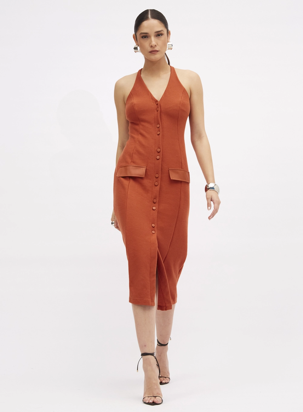 Vestido Sommer Laranja 1