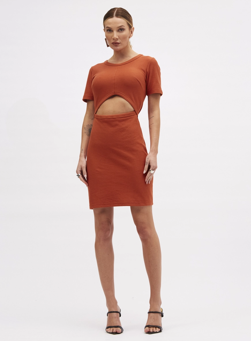 Vestido Sommer Laranja 1