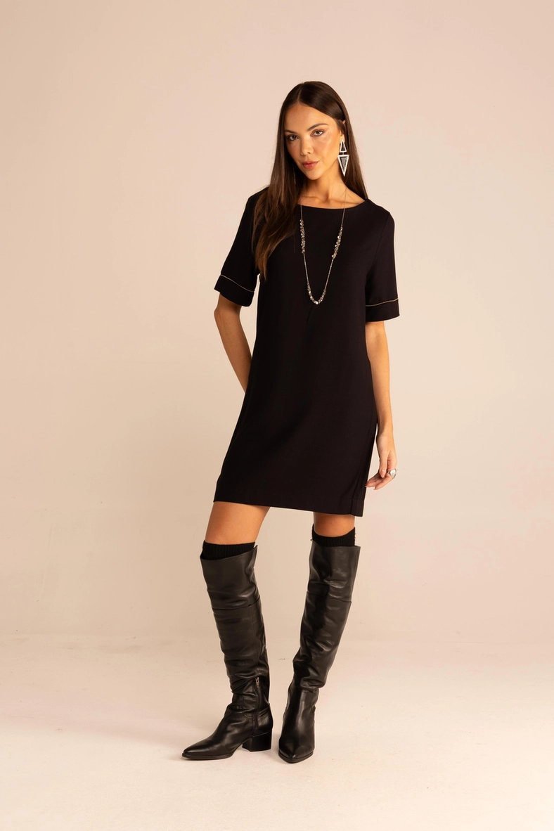 Vestido Basic Dress Preto 1