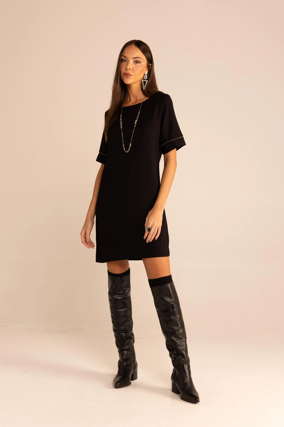 Vestido Basic Dress Preto 4