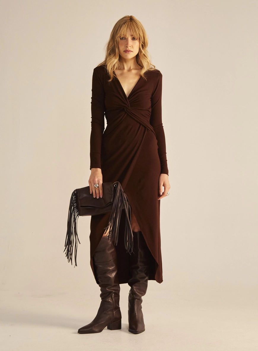 Vestido Sommer Marrom 4