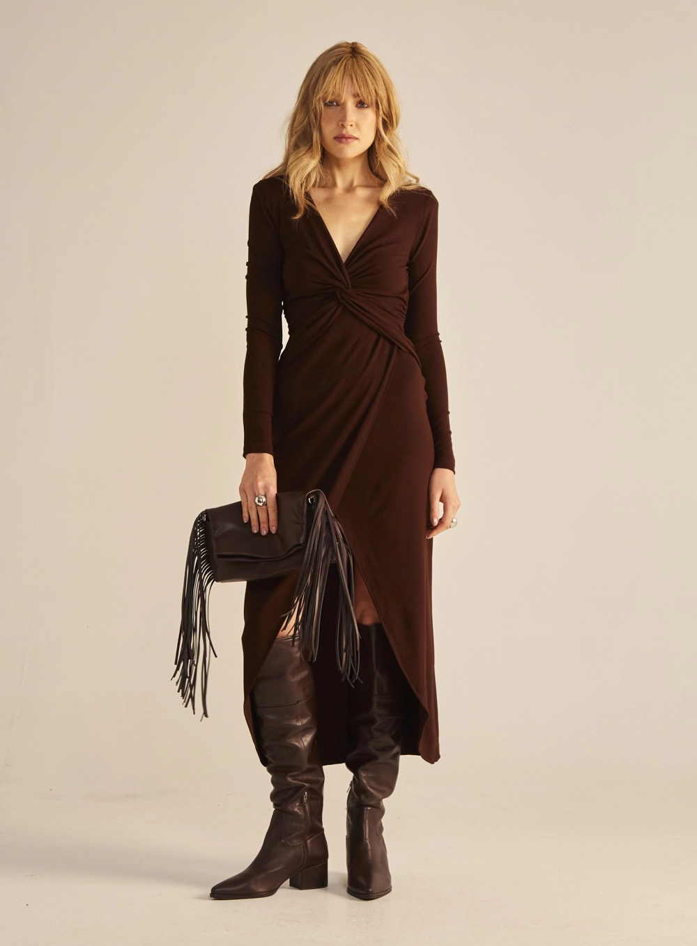 Vestido Sommer Marrom 4
