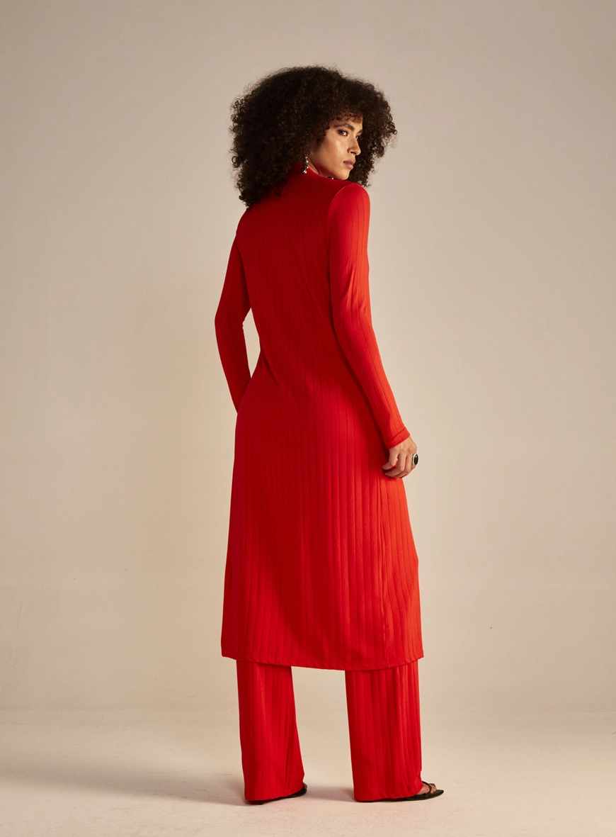 Casaco Feminino Comfort Vermelho 3