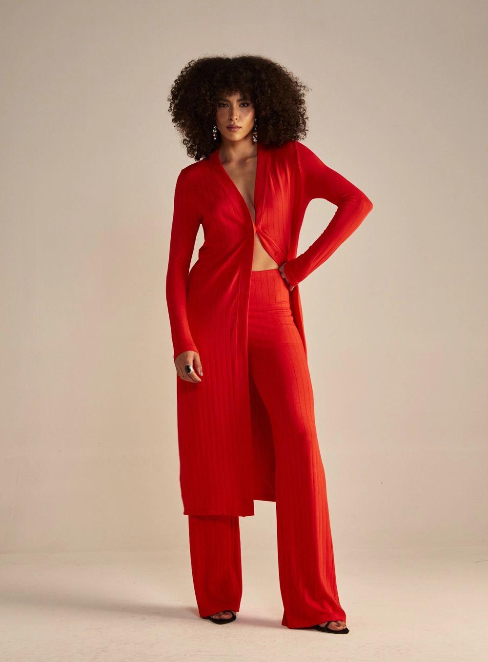 Casaco Feminino Comfort Vermelho 1