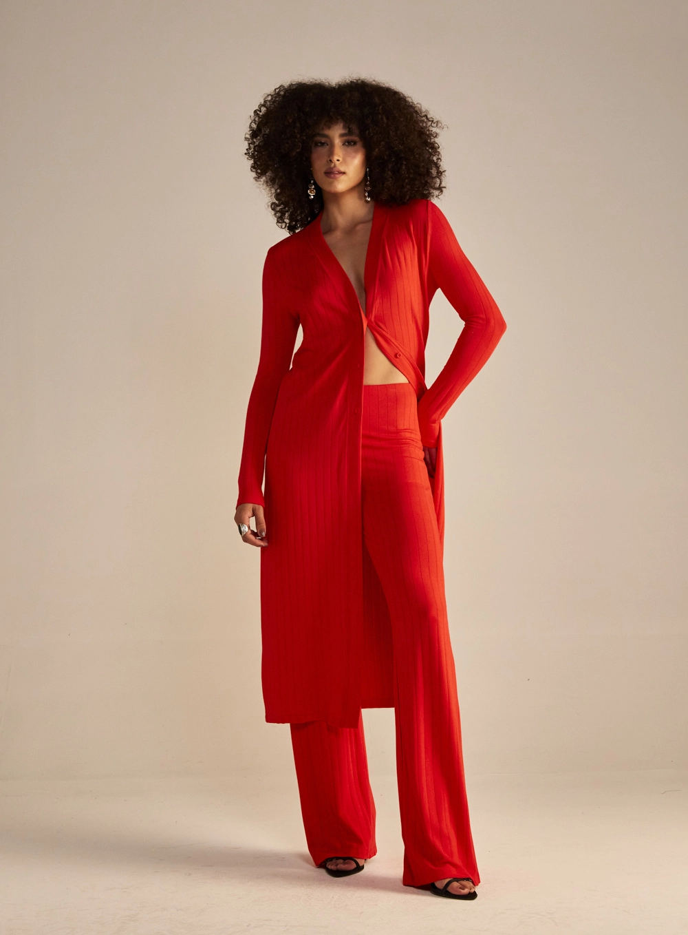Casaco Feminino Comfort Vermelho 4