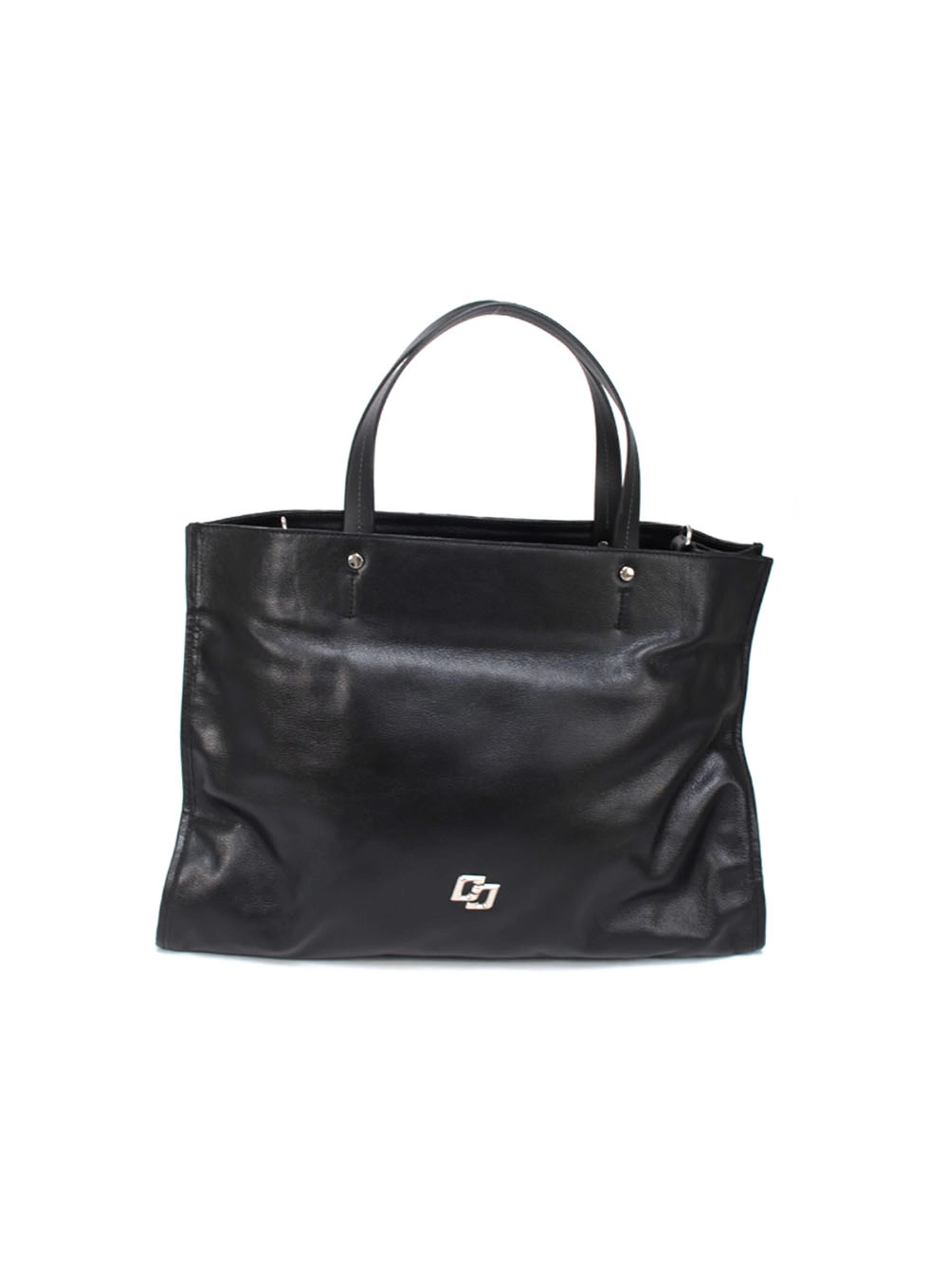 Bolsa Couro Boho Ampla Preto
