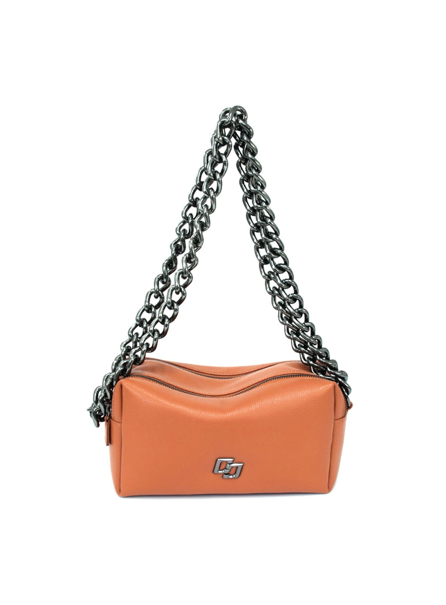 Bolsa Couro Alça Corrente Floter
