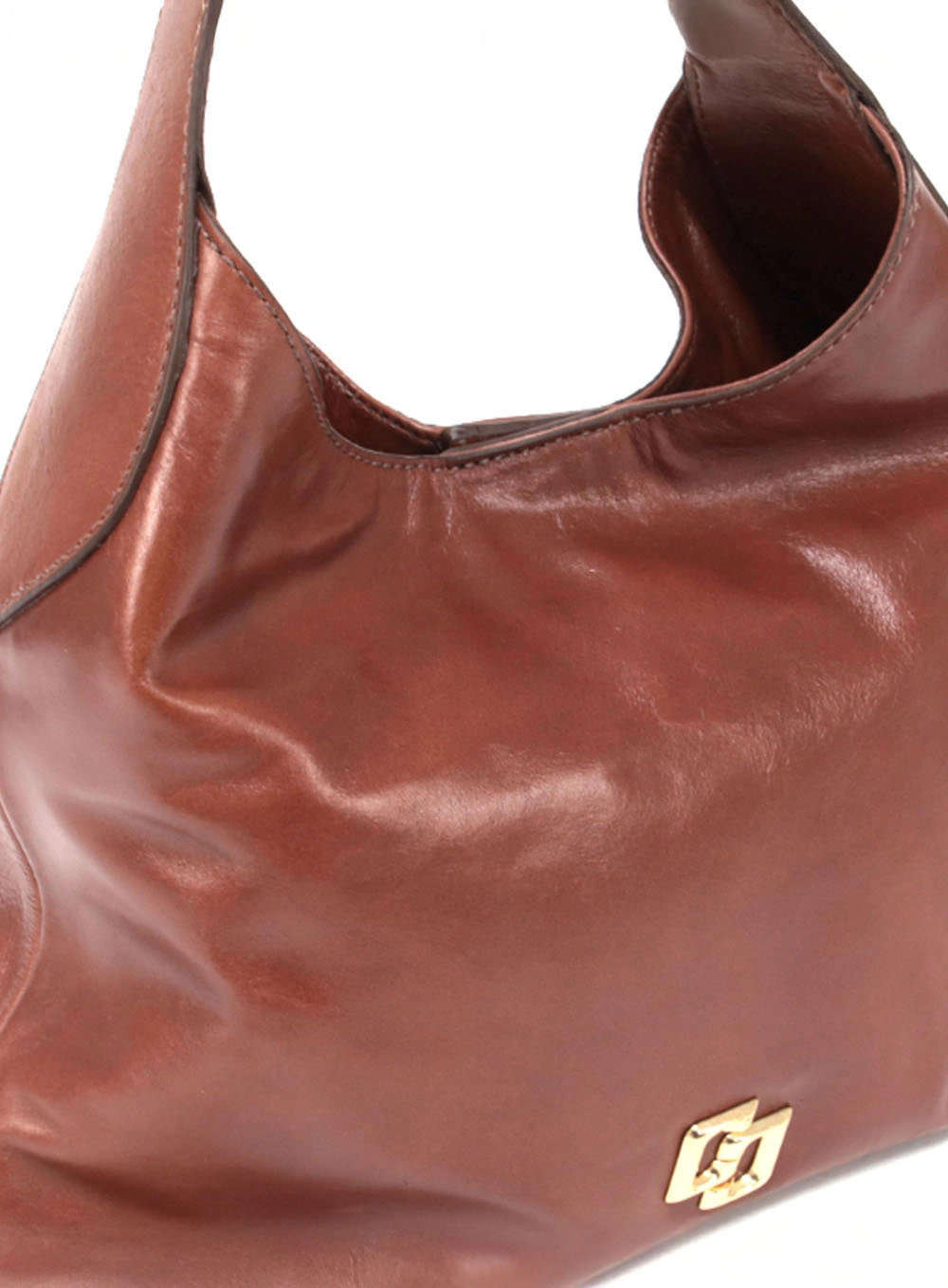 Bolsa Couro Igatu Grande Café