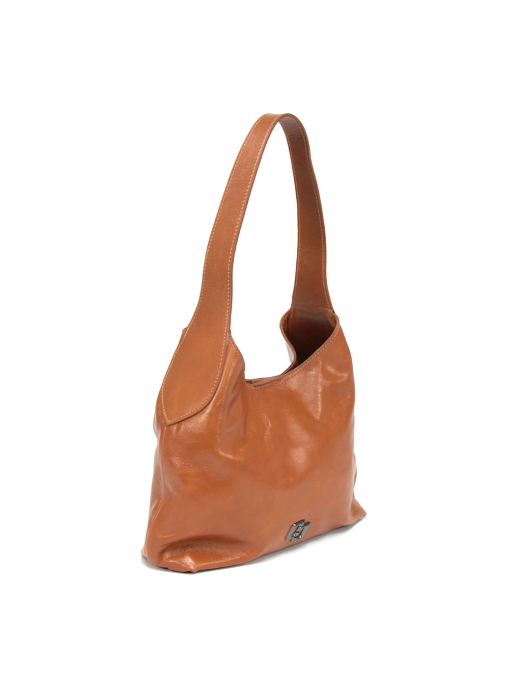 Bolsa Couro Igatu Grande Caramelo