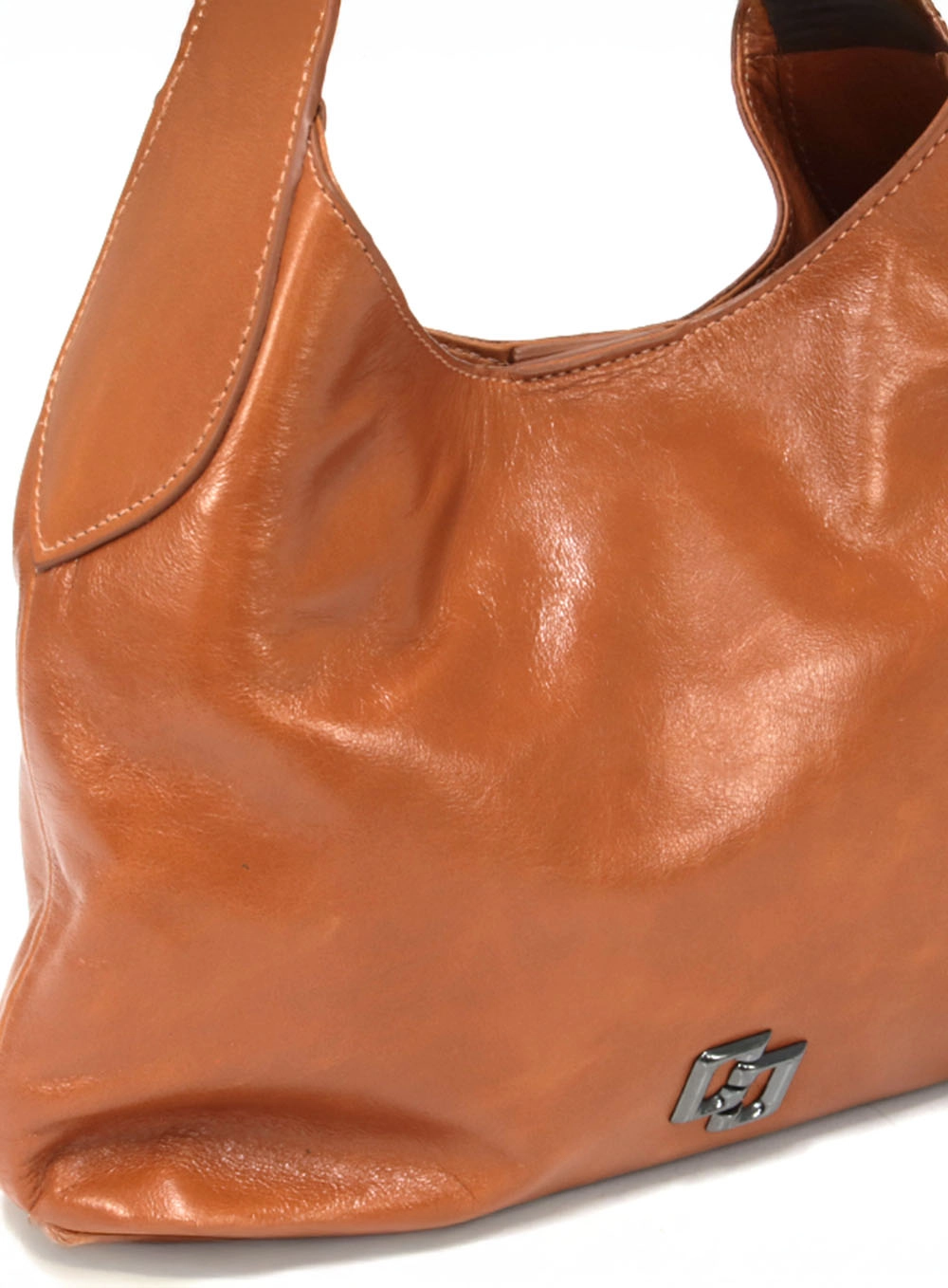 Bolsa Couro Igatu Grande Caramelo