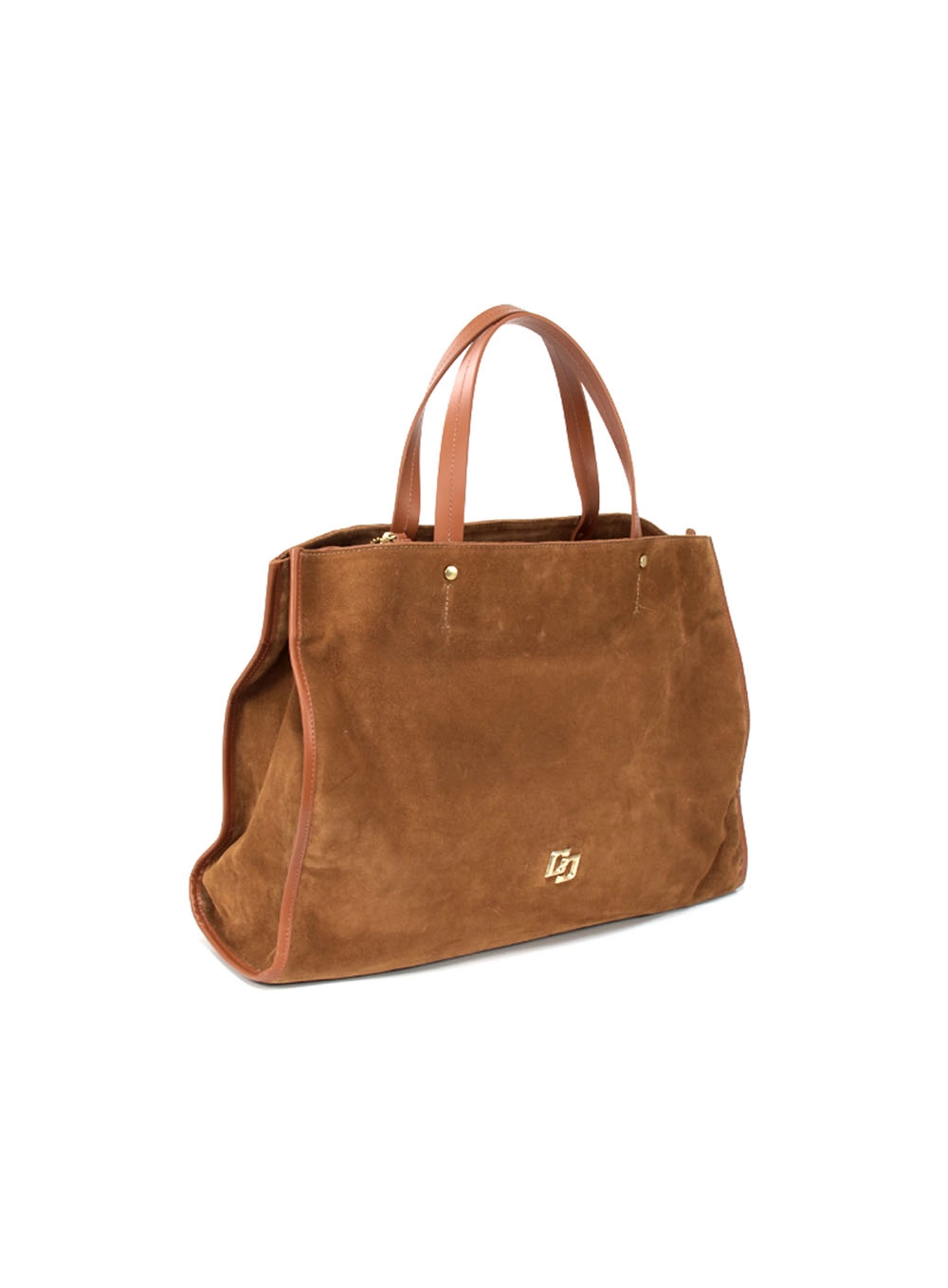 Bolsa Boho Grande Camurça Caramelo