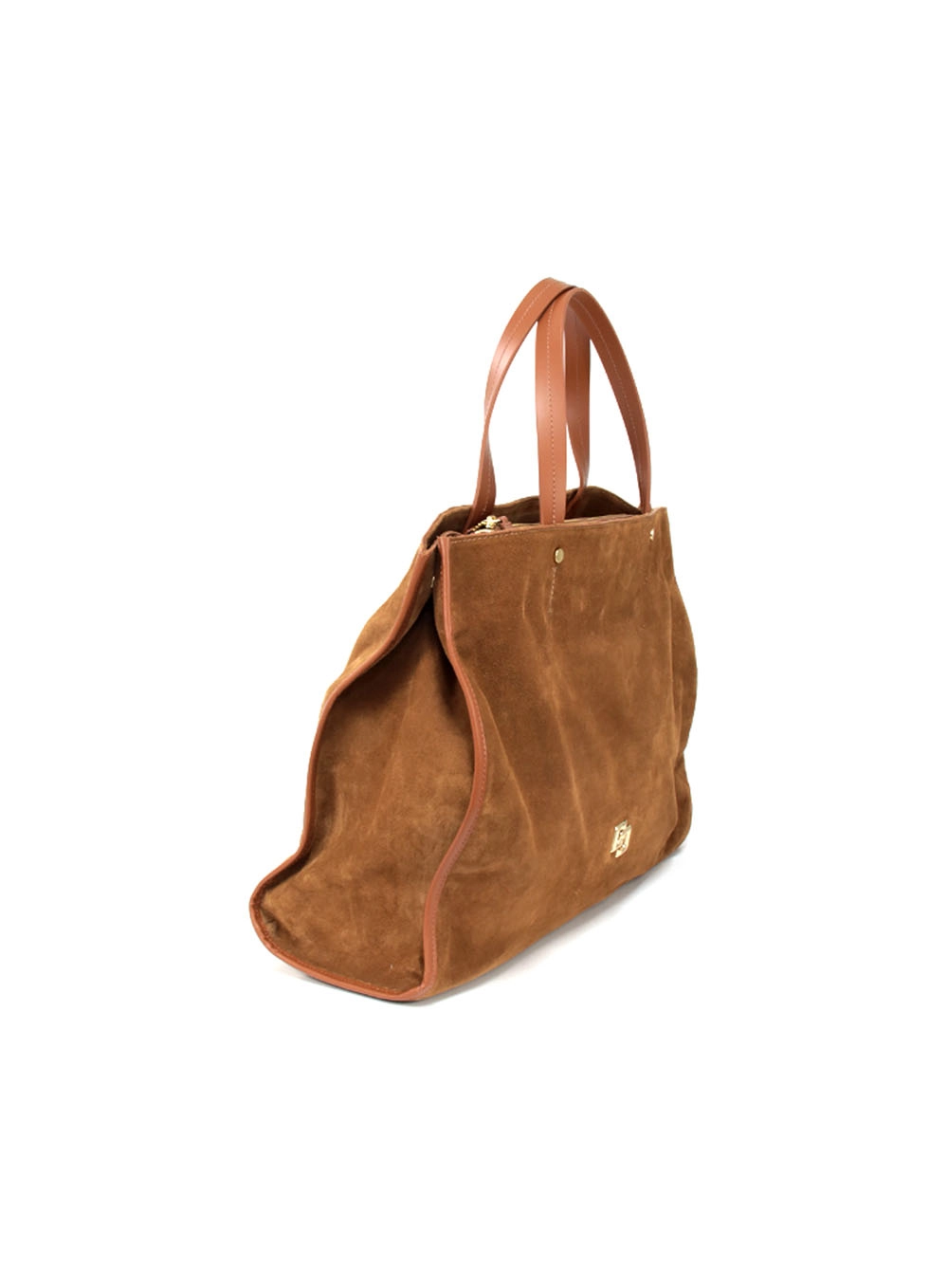 Bolsa Boho Grande Camurça Caramelo