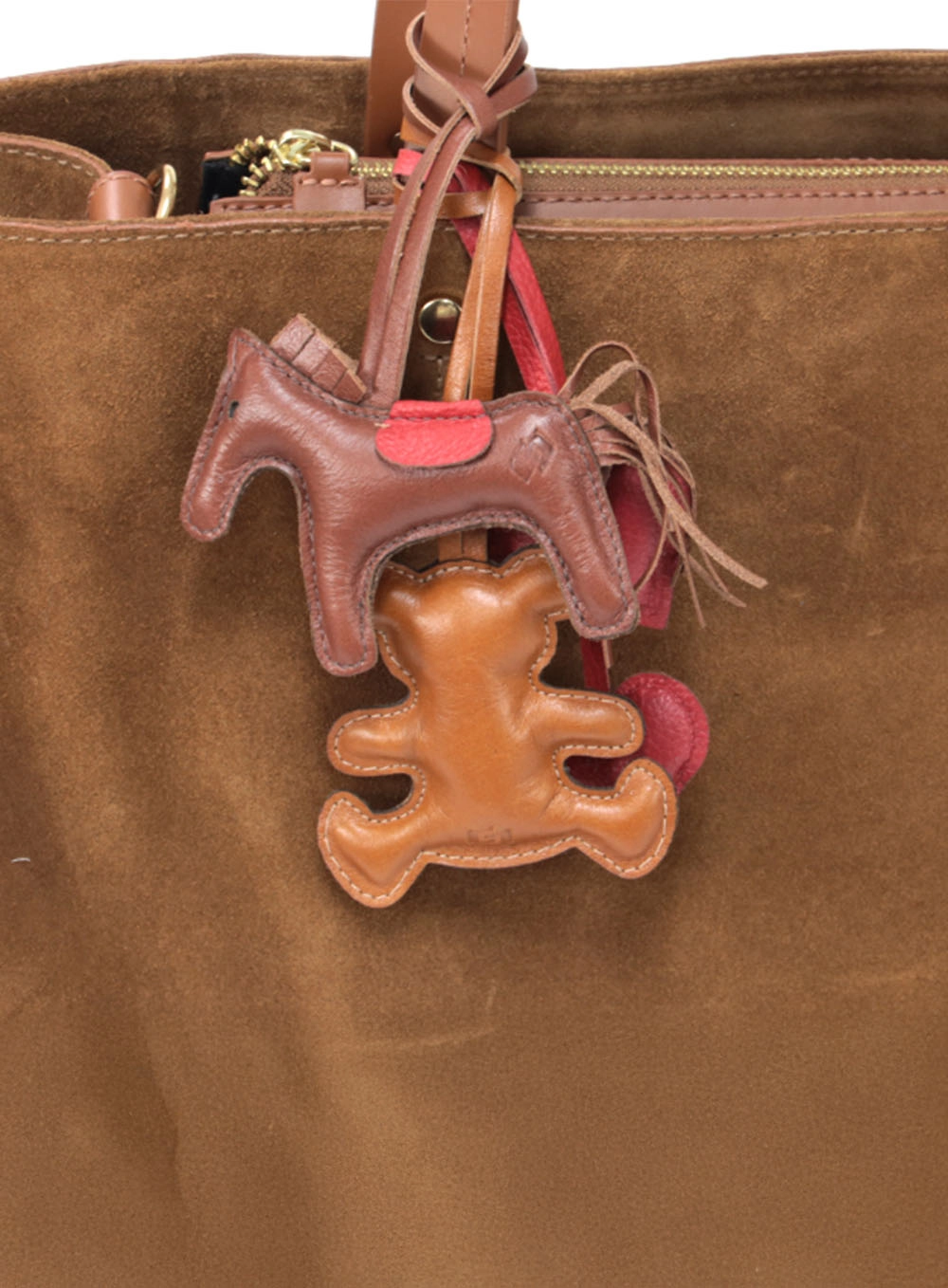 Bag Charm Colcci Urso Marrom