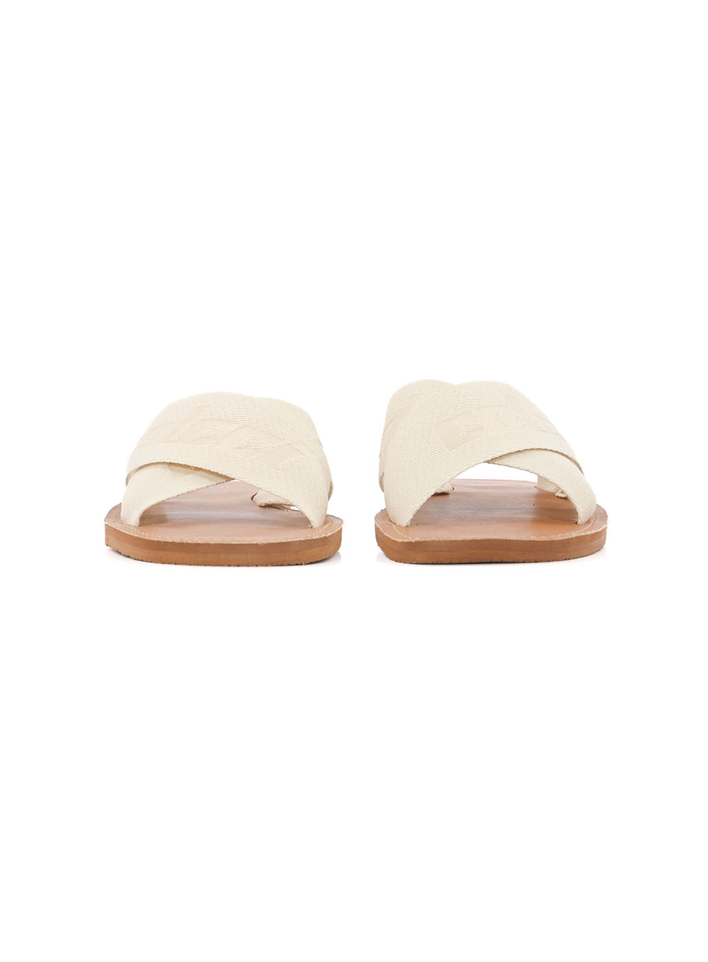Sandália Feminina Slide Tira Cruzada Colcci Off Shell
