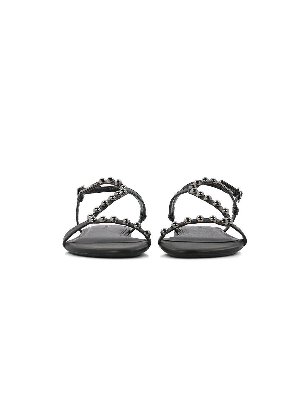 Sandália Fem Colcci Tachas Redondas Preto