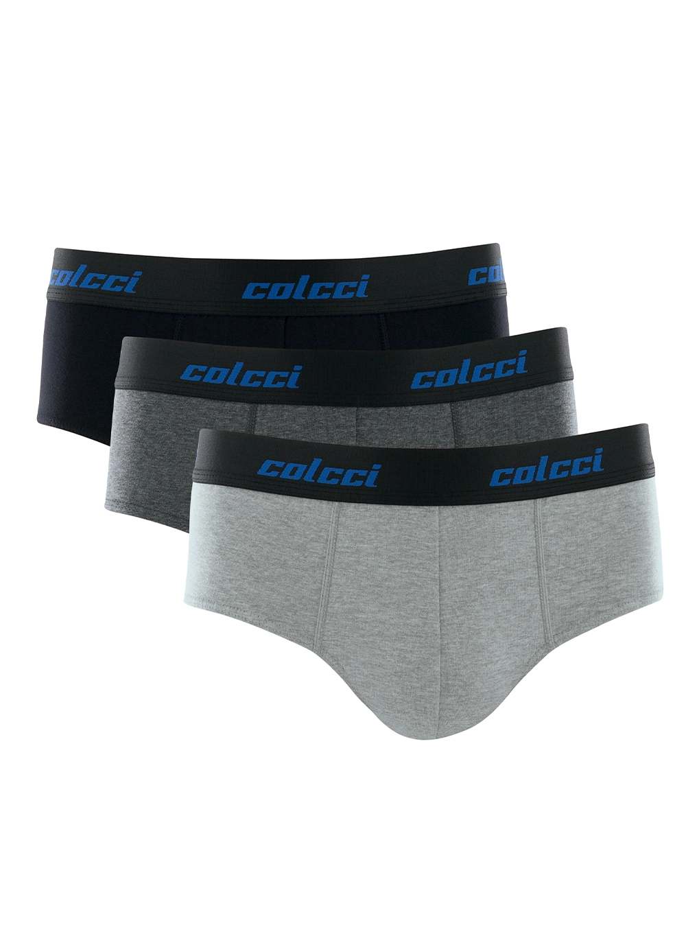 Kit Trio Slip Cotton Elástico Bordado Preto