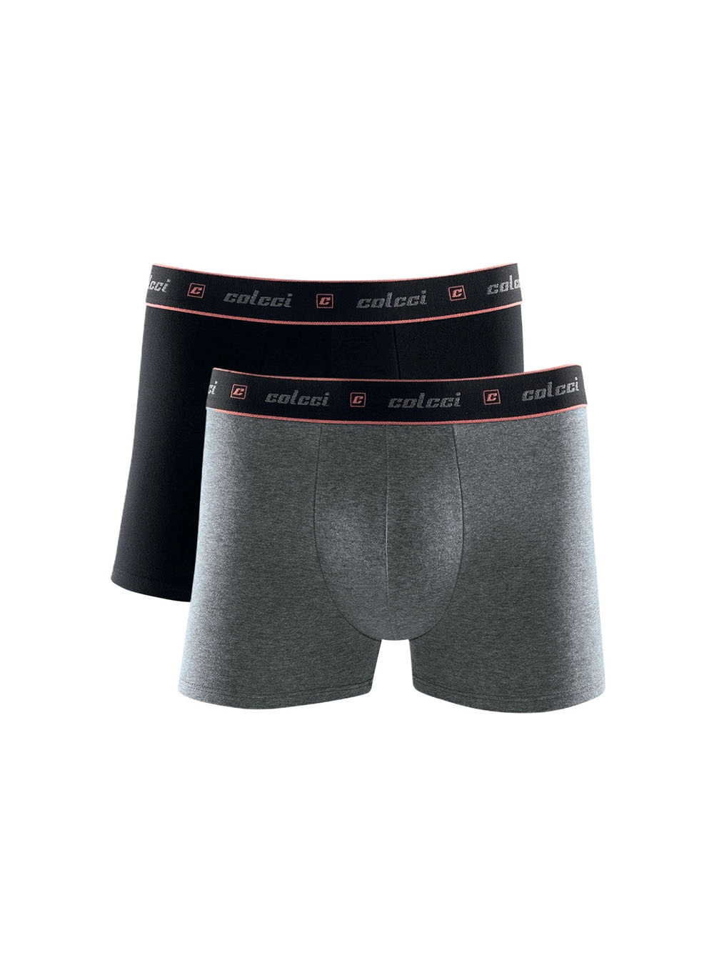 Boxer Cotton Colcci Kit 2pc Preto
