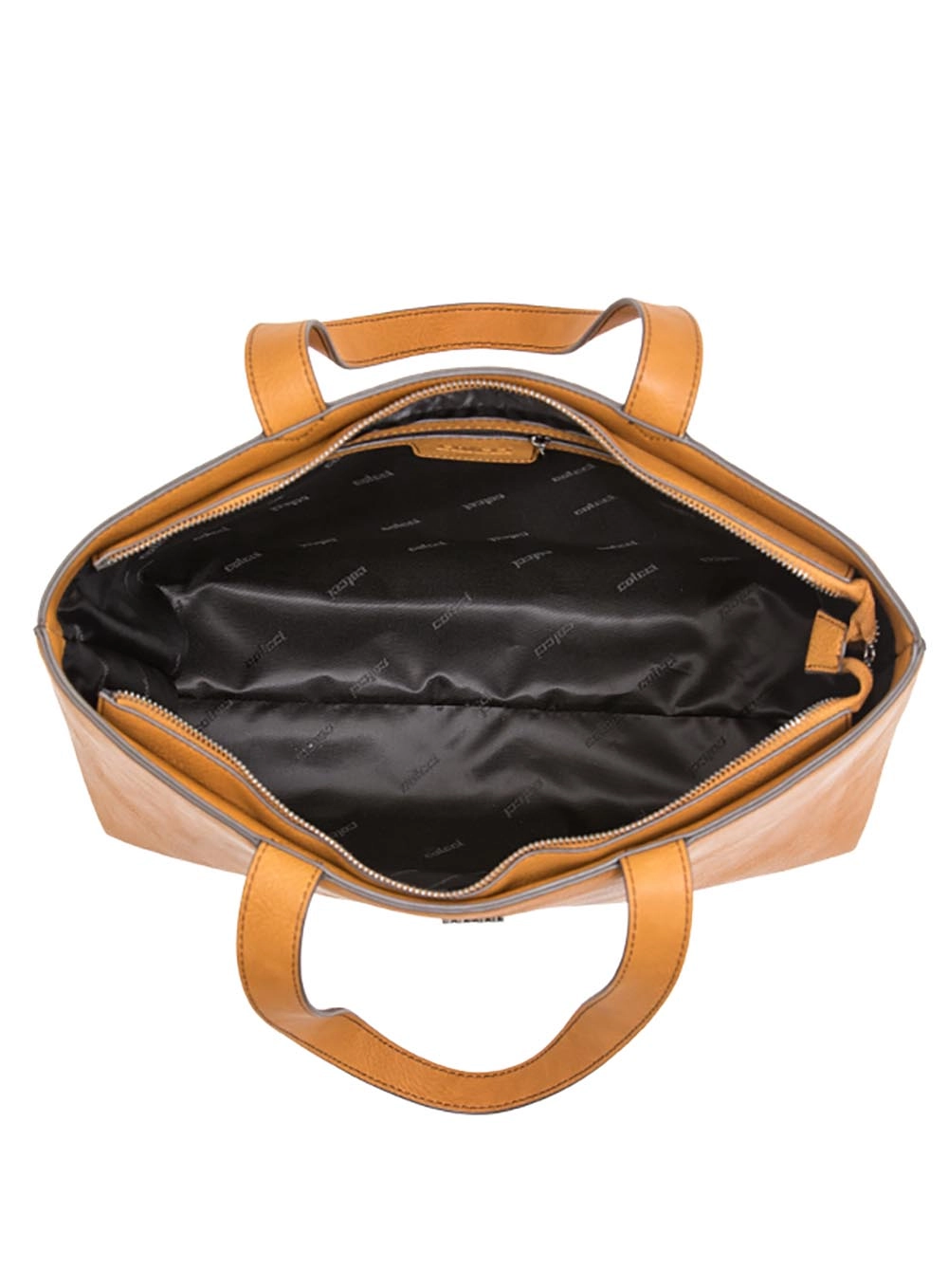 Bolsa Shopping Bag Texture Caramelo