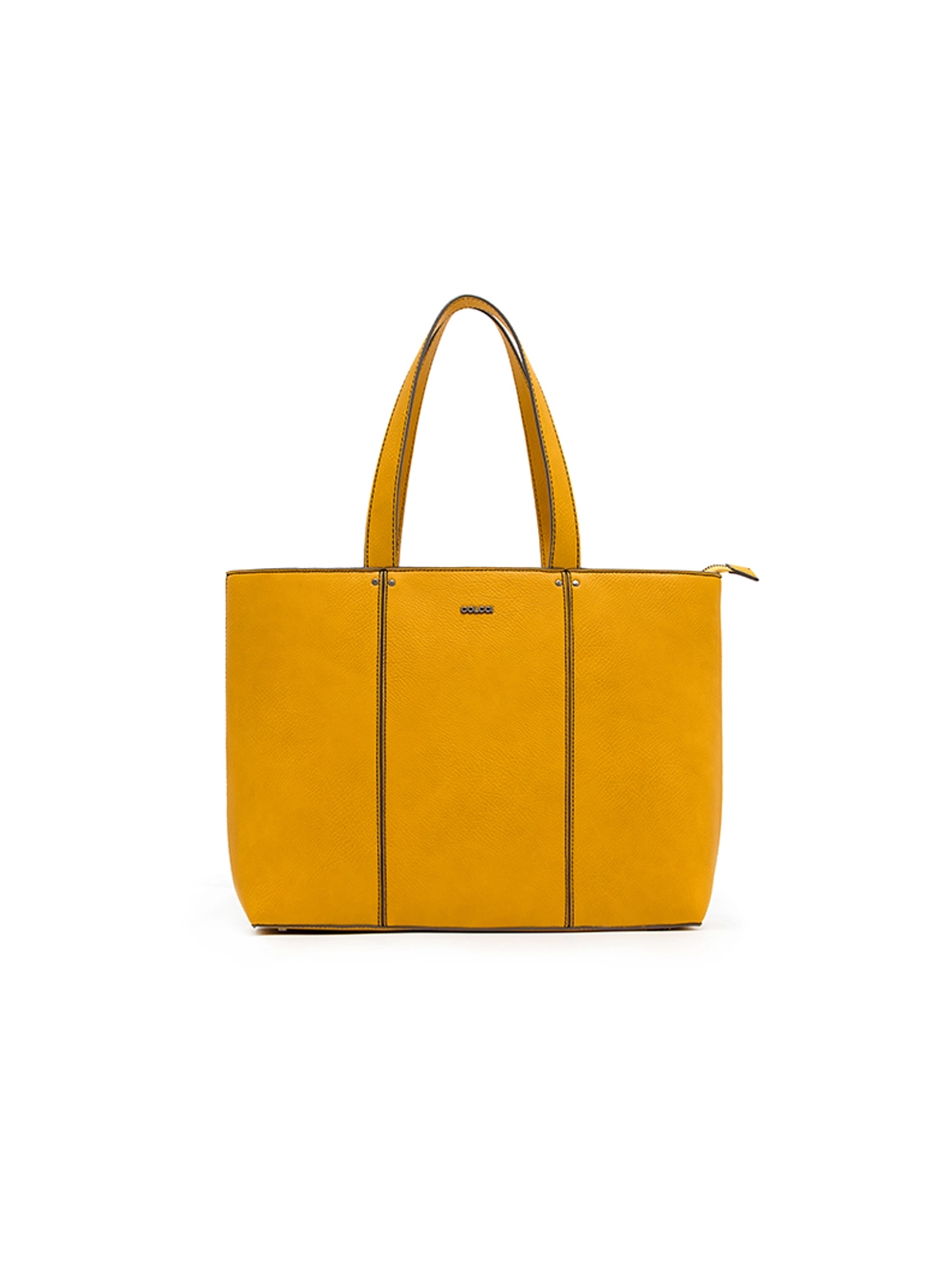 Bolsa Shopping Bag Texture Amarelo