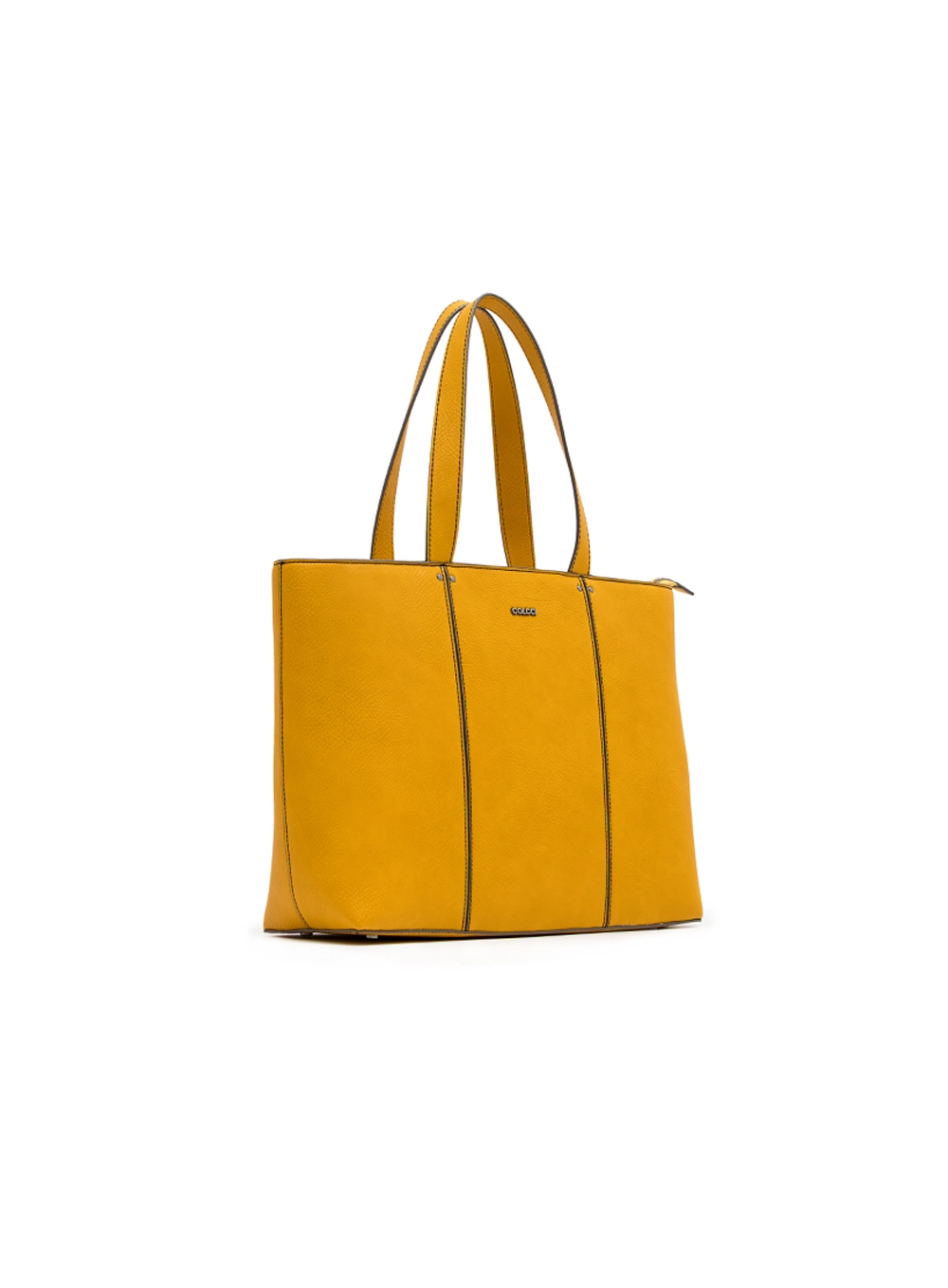 Bolsa Shopping Bag Texture Amarelo