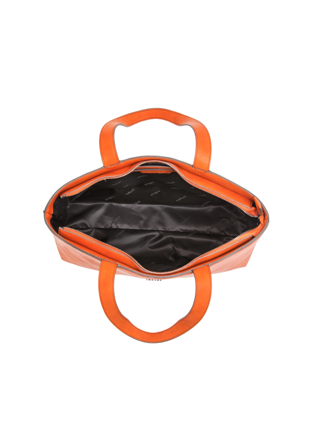 Bolsa Shopping Bag Texture Laranja