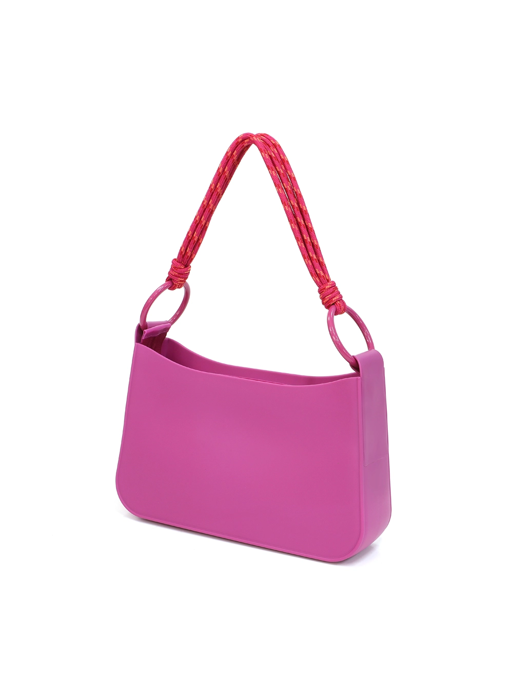 Bolsa Baguette Nápoles Corda Rosa
