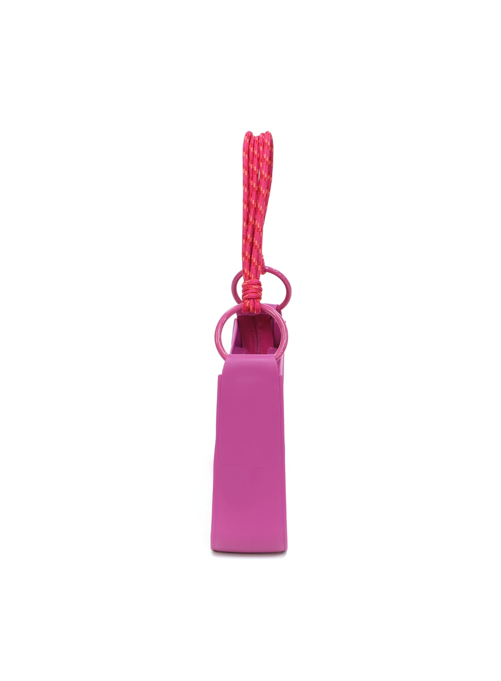 Bolsa Baguette Nápoles Corda Rosa