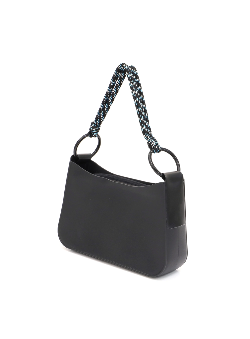 Bolsa Baguette Nápoles Corda Preto