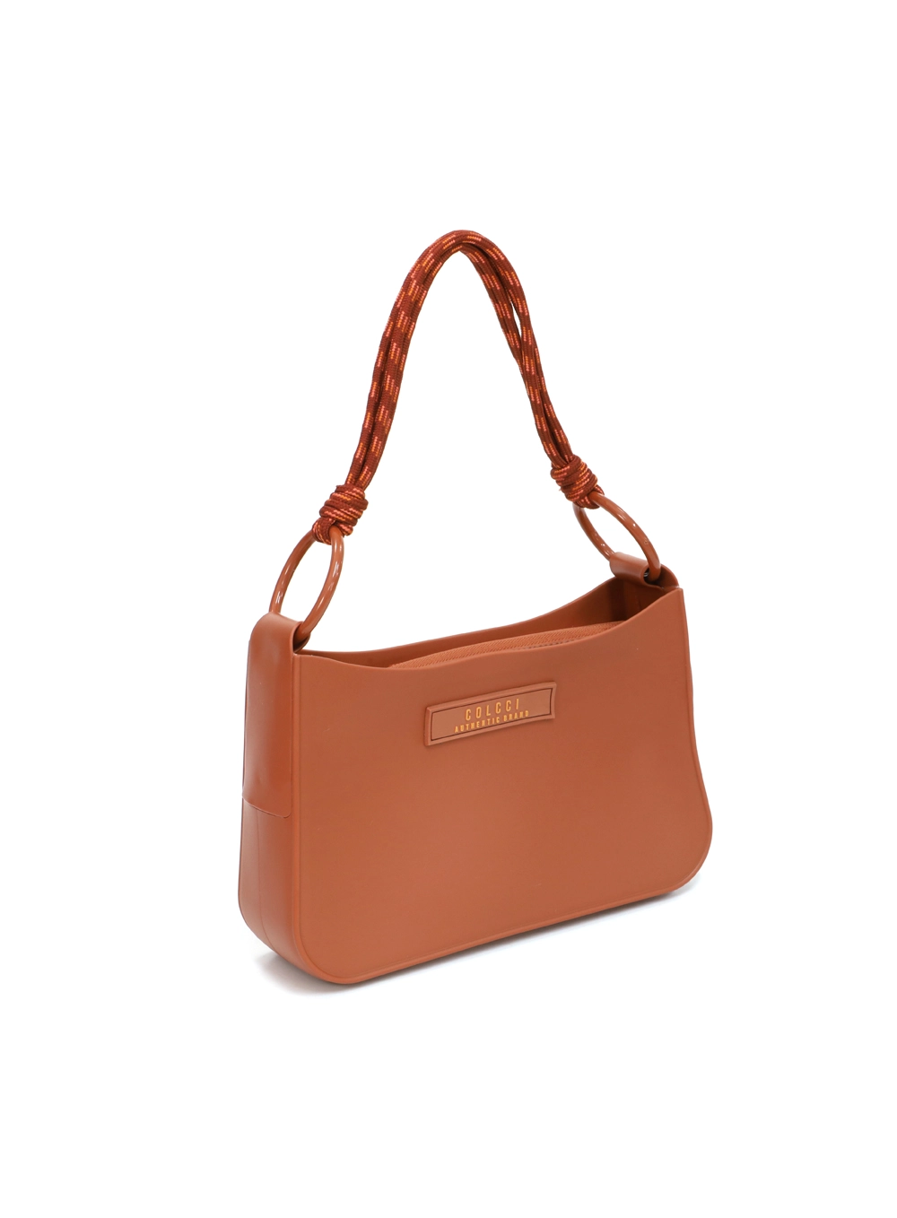Bolsa Baguette Nápoles Corda Marrom