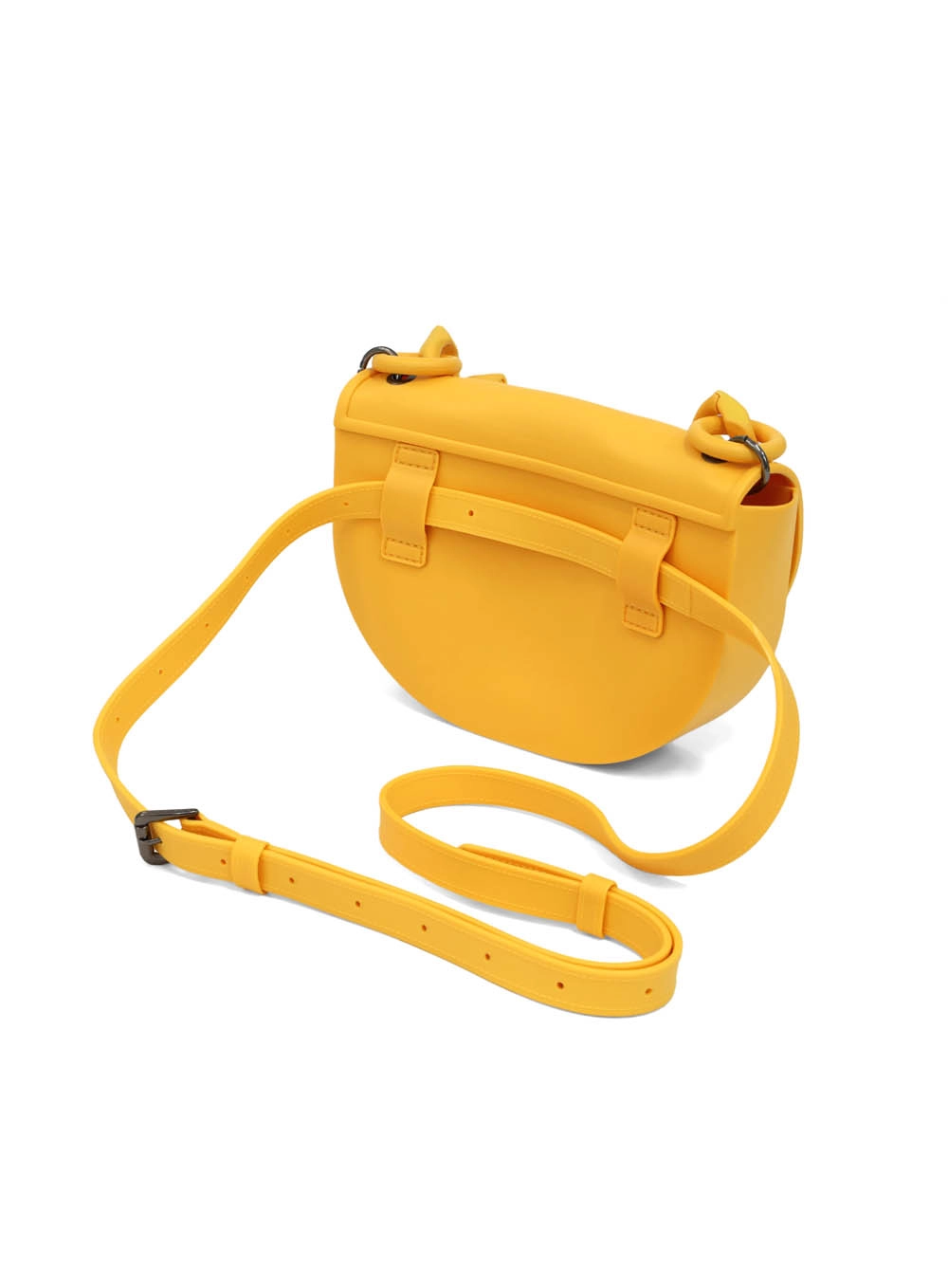 Bolsa Dubai Alça Dupla De Corrente Amarelo