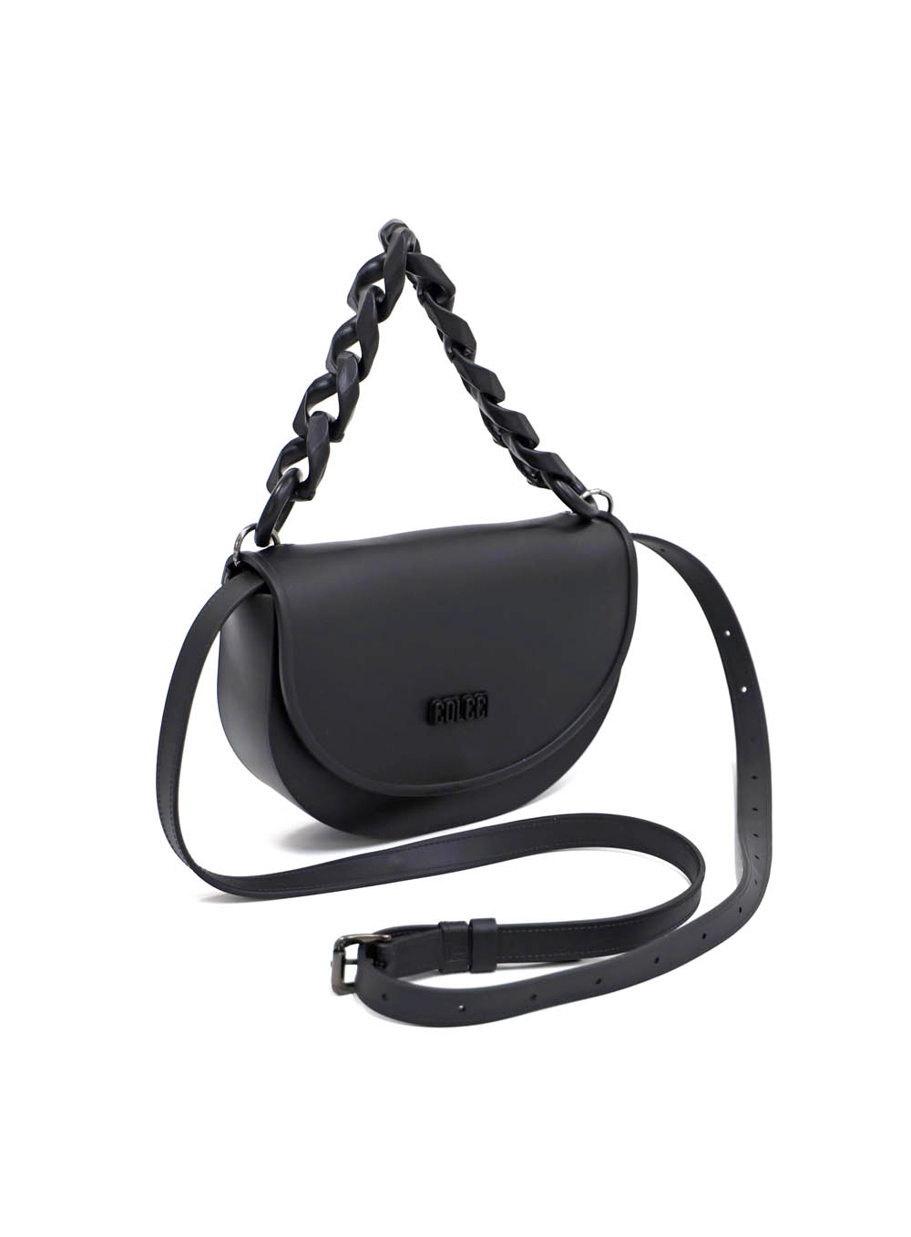 Bolsa Dubai Alça Dupla De Corrente Preto