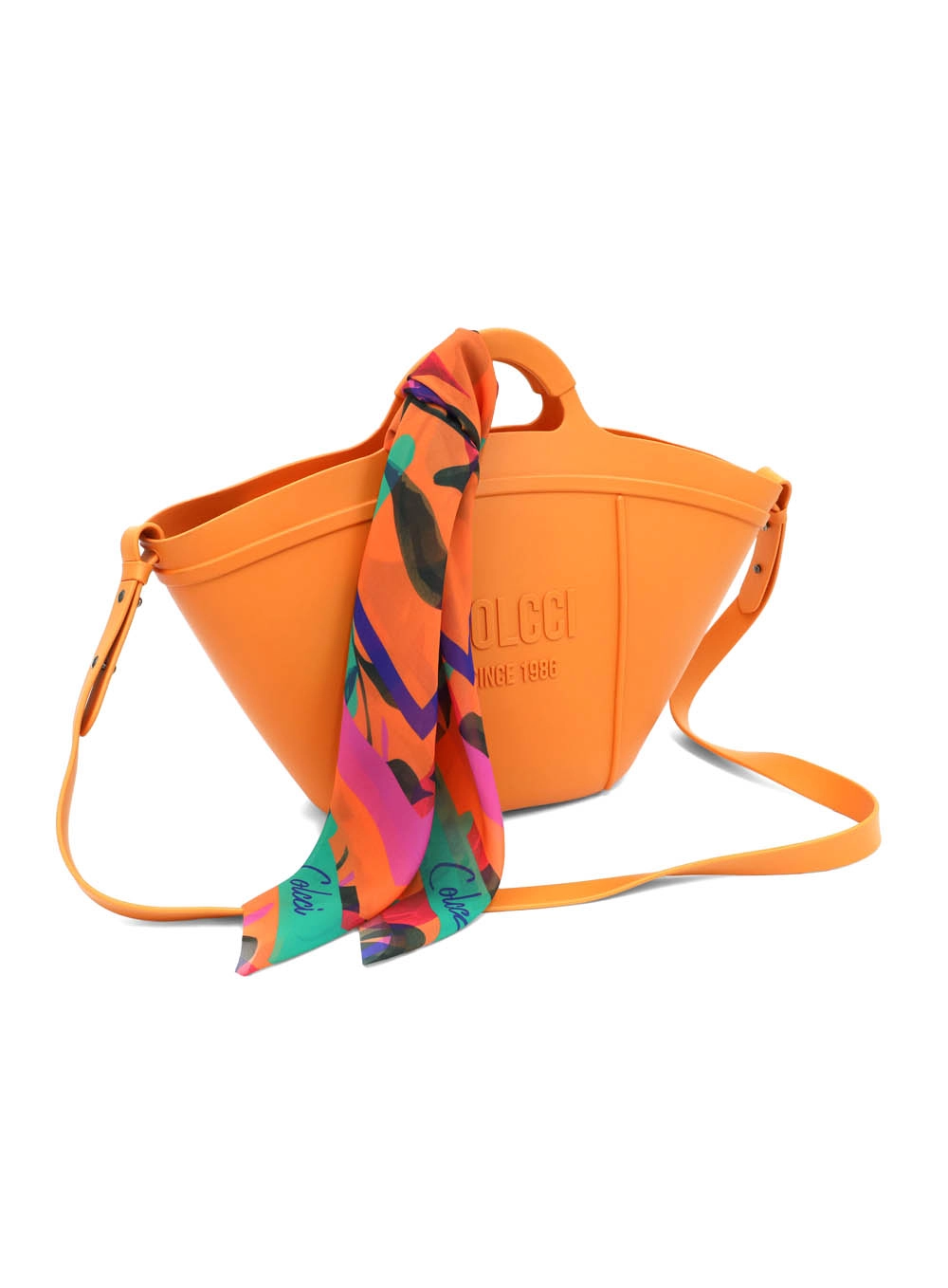 Bolsa Tote Nevada Com Lenço Eco Soul Laranja