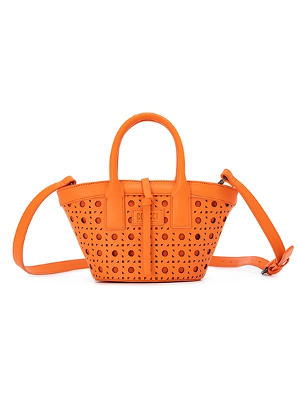 Bolsa Tote Renda Laranja