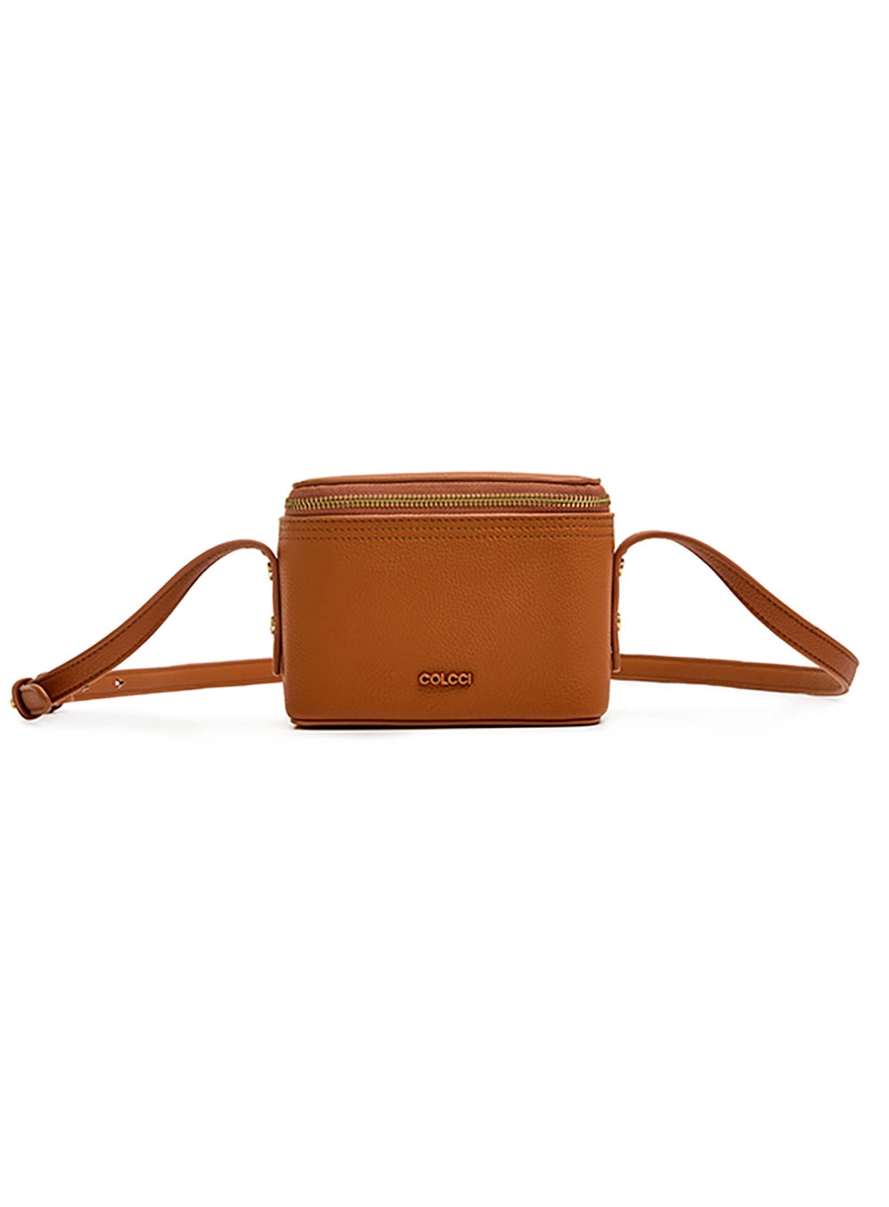 Bolsa Crossbody Box Floater Marrom