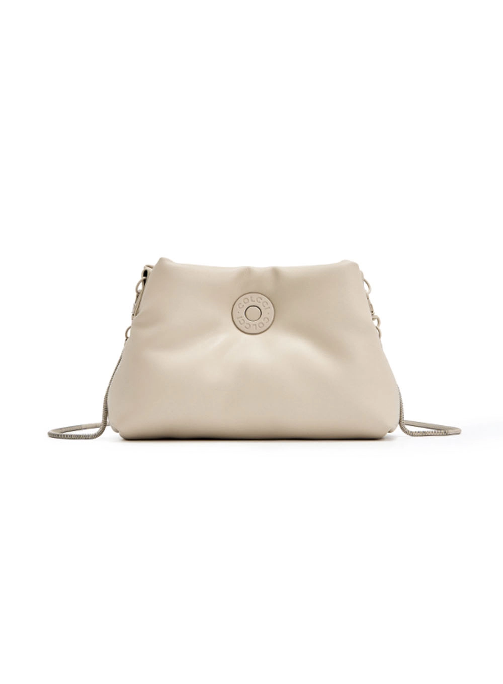 Bolsa Puffer Crossbody Pillow Off White