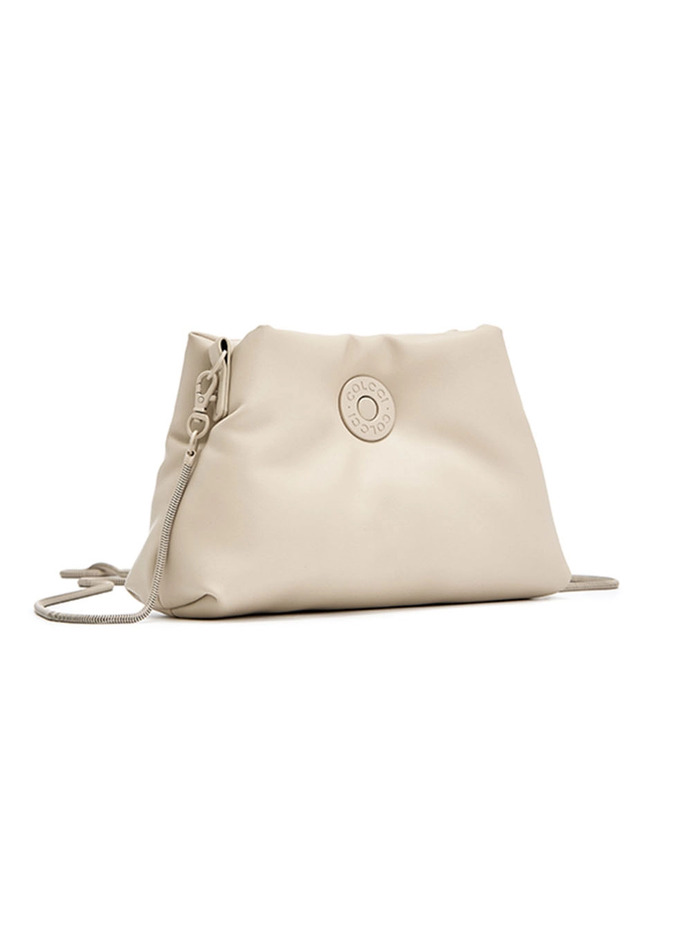 Bolsa Puffer Crossbody Pillow Off White