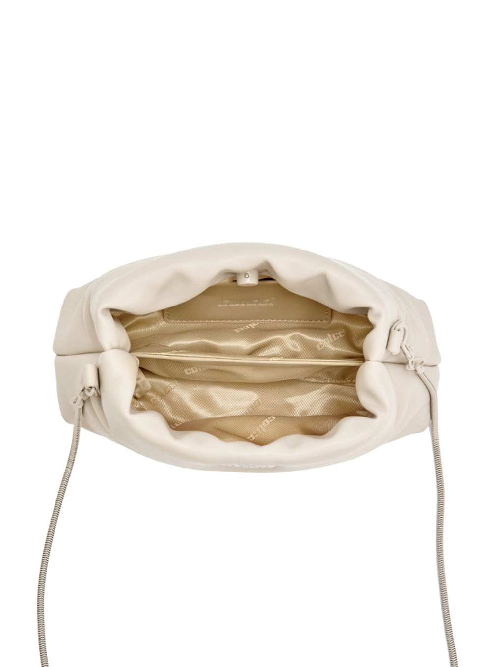 Bolsa Puffer Crossbody Pillow Off White