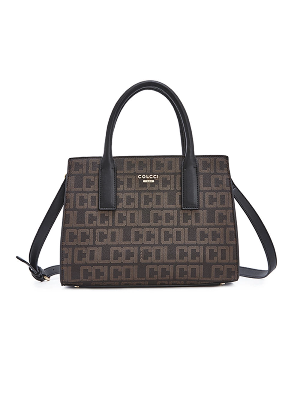 Bolsa Tote Logomania Café