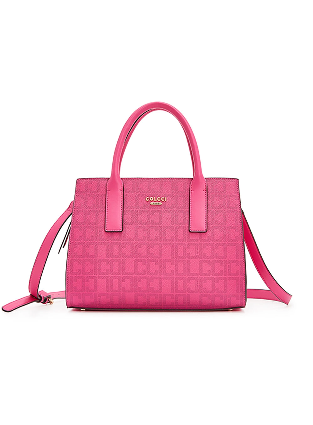 Bolsa Tote Logomania Rosa