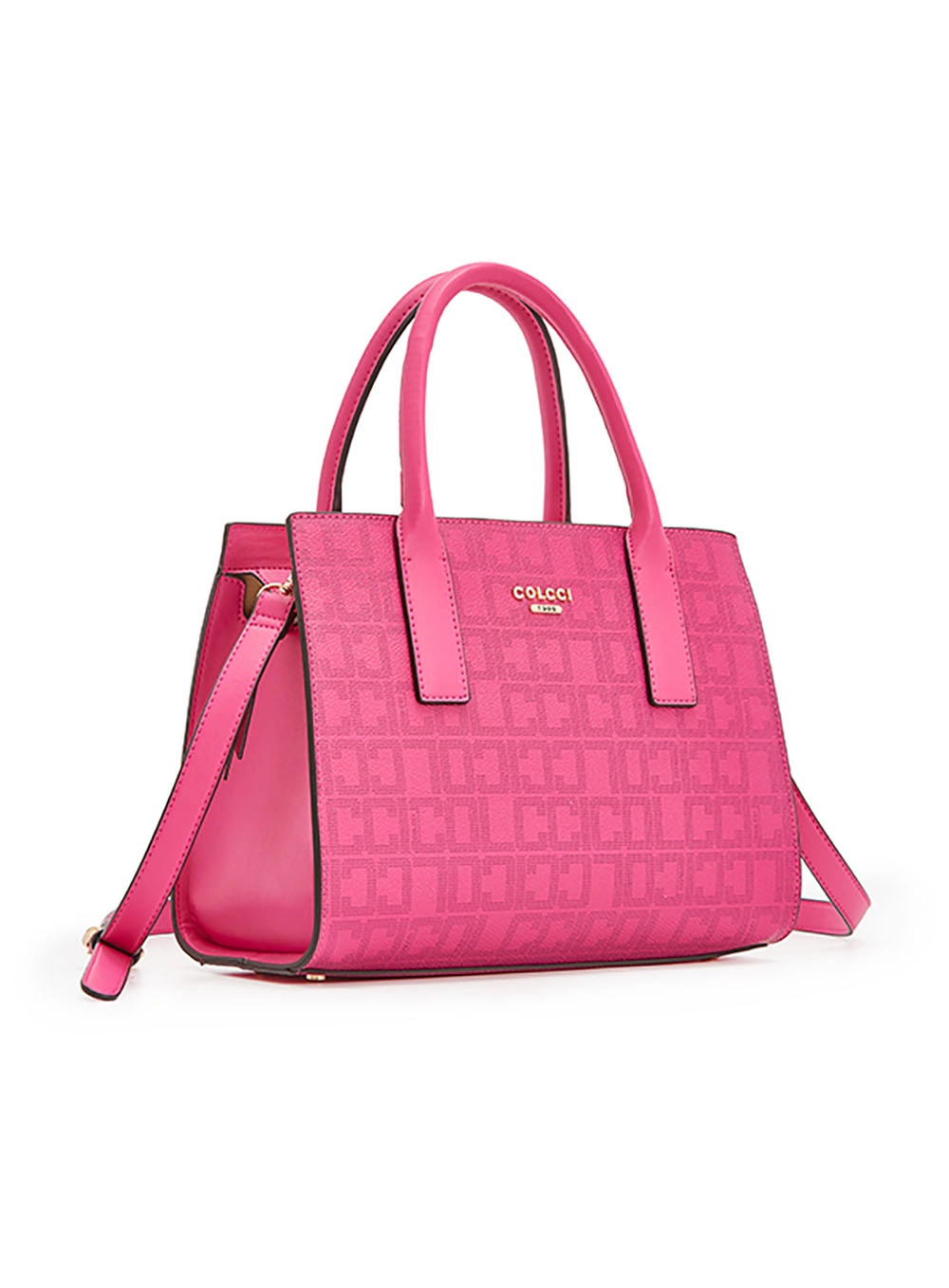 Bolsa Tote Logomania Rosa