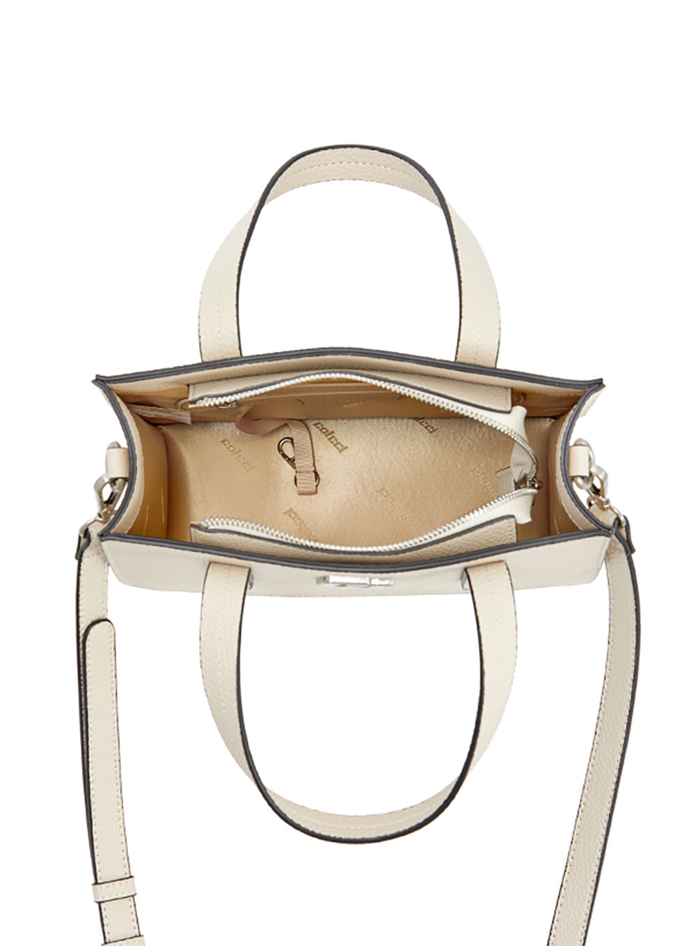 Bolsa Colcci Fem Tote Iconic Off White